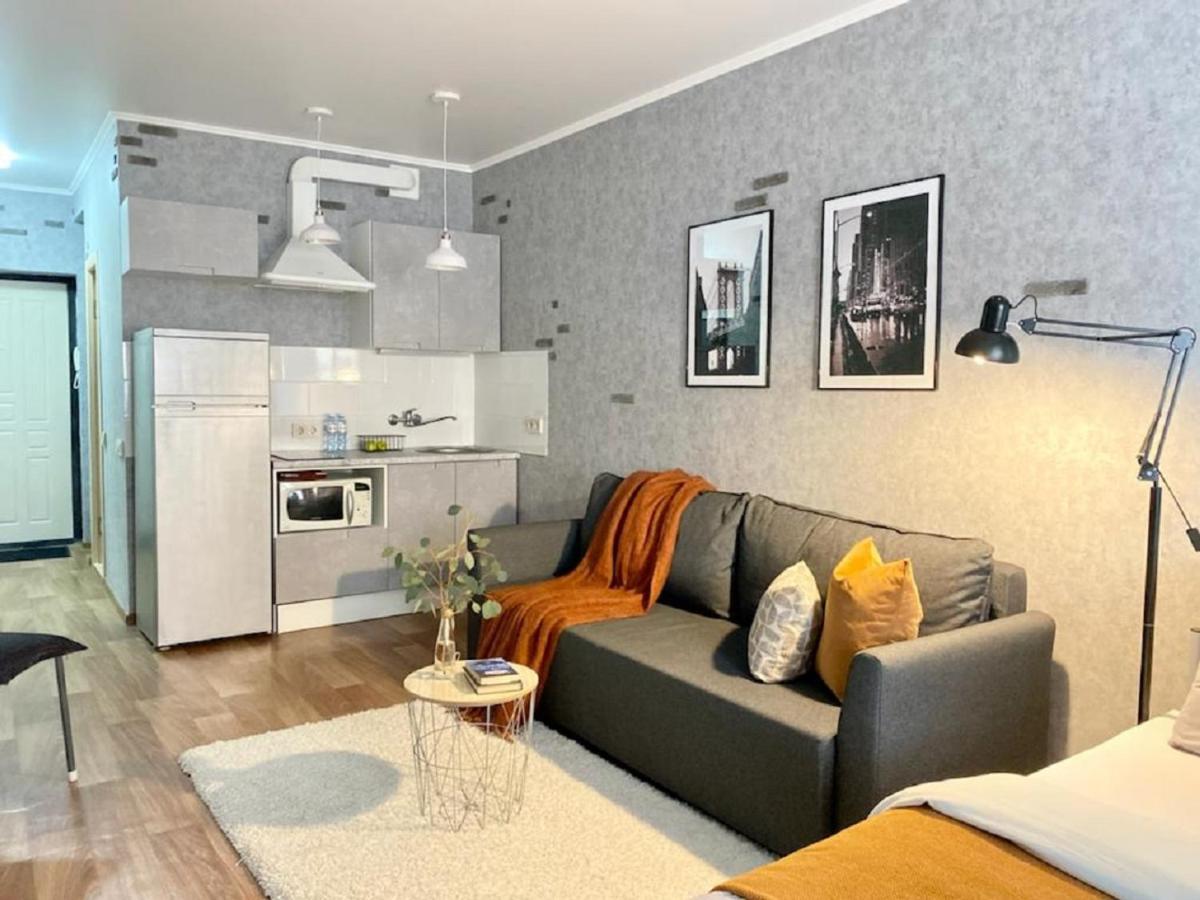 Студия New York В Самом Центре Города Appartement Alma-Ata Buitenkant foto